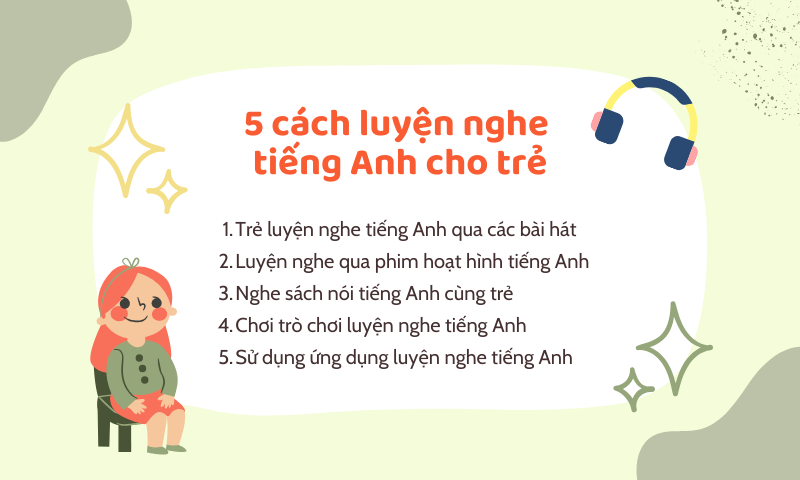 Cách luyện nghe tiếng Anh